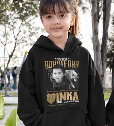 Bluza z kapturem dziecięca INKA